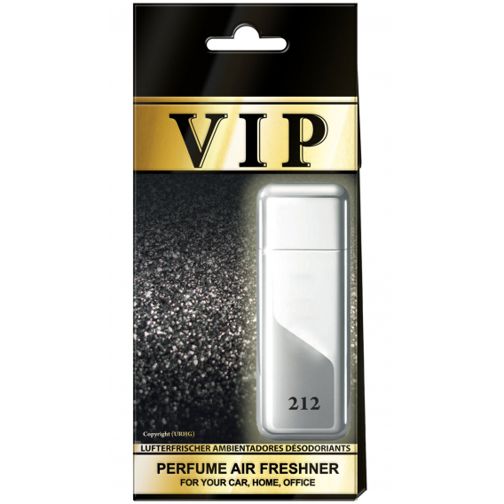 Obrázok pre VIP Air Parfumový osviežovač vzduchu Carolina Herrera 212 VIP Men