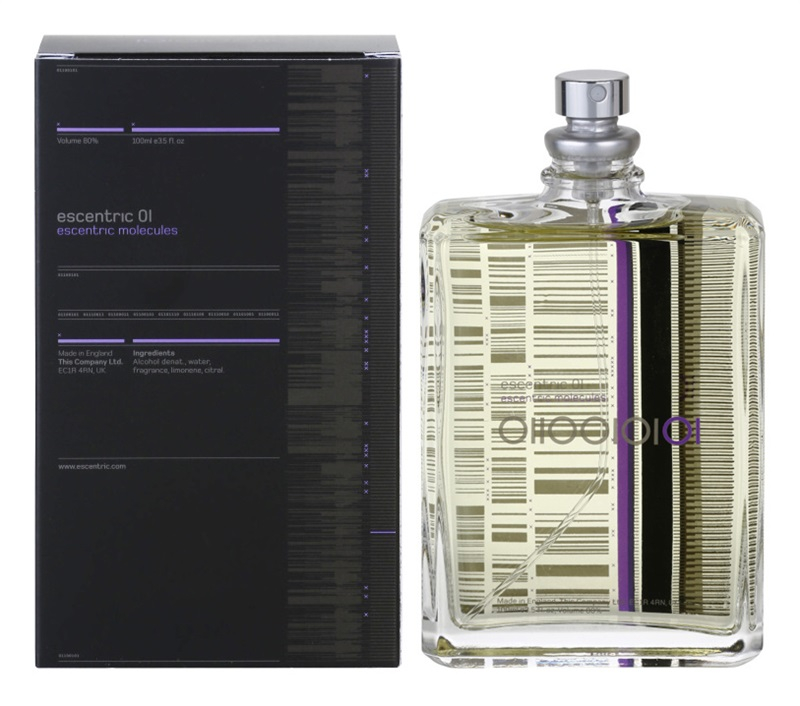 Escentric Molecules Escentric 01 unisex toaletná voda 100ml nakúpite Onlineparfum.sk